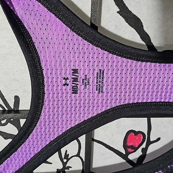 Under Armour Project Rock Mesh Printed Tank Top Shirt Medium NWT - Picture 7 of 9